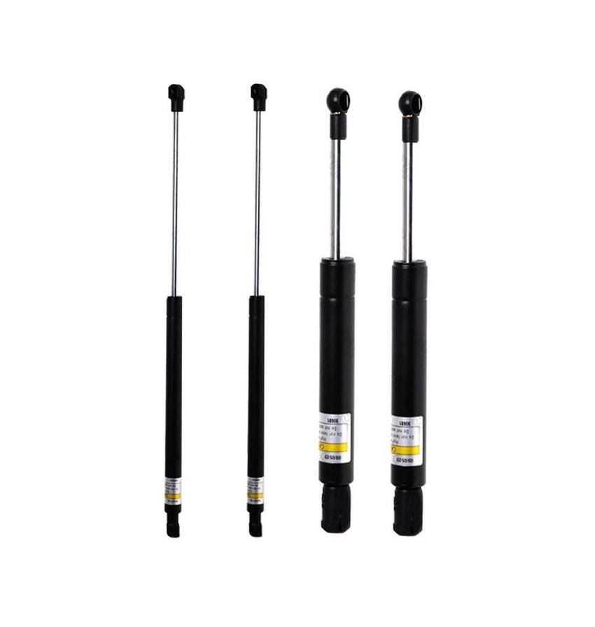 Mercedes Hatch and Hood Lift Support Kit - Front and Rear 1638800029 - Lesjofors 4013630KIT